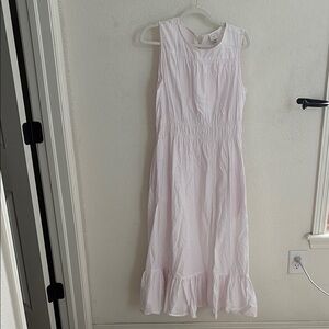 Elegant Pink Sleeveless Dress